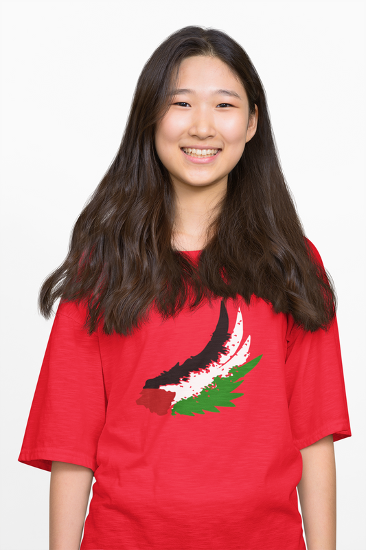 Free Palestine Flag (feathers)